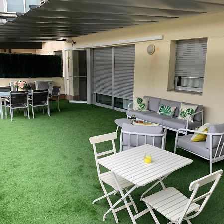 Espectacular Piso Con Fascinante Terraza Near Barcelona Lägenhet Sant Adrià de Besòs Exteriör bild